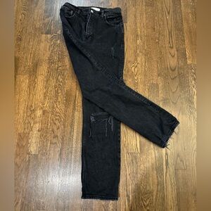 Abercrombie & Fitch Ultra High Rise 90s Straight Jeans – Size 28 Regular